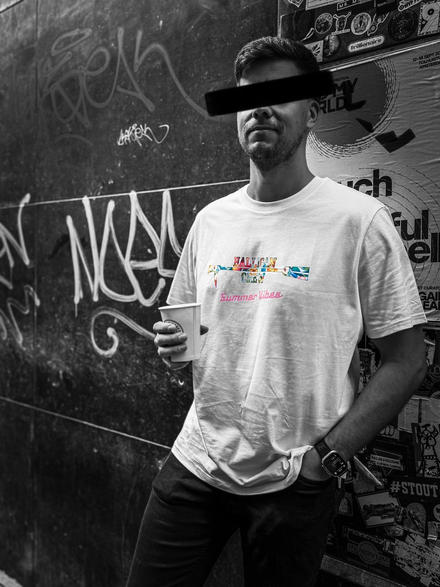 Halligan Crew Summer Vibes T-Shirt limitiert (ACHTUNG: Oversize)