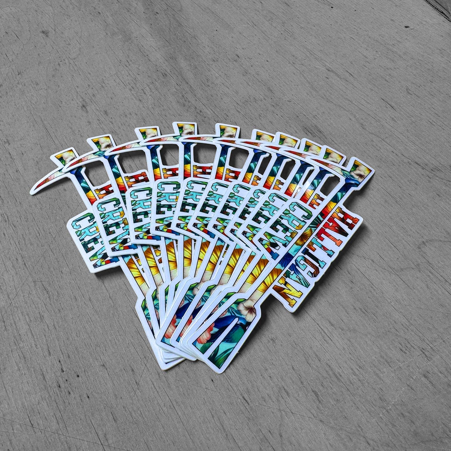 Halligan Crew Summer Vibes Sticker